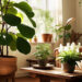 tanaman hias ruang tamu