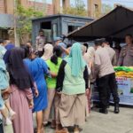 Polres PPU gelar kegiatan pangan murah di 5 pasar tradisional.