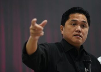 Ketua Umum PSSI Erick Thohir.