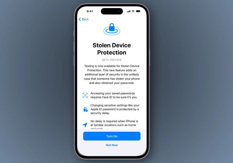 Fitur Rahasia iOS 17.3 Stolen Device Protection