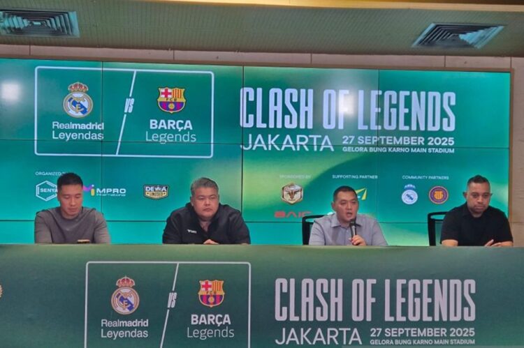 SUGBK Akan Jadi Saksi Duel Persahabatan Legenda Madrid vs Barcelona