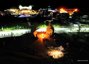 Malam renungan suci di IKN.