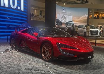 Mobil listrik super Yangwang U9.