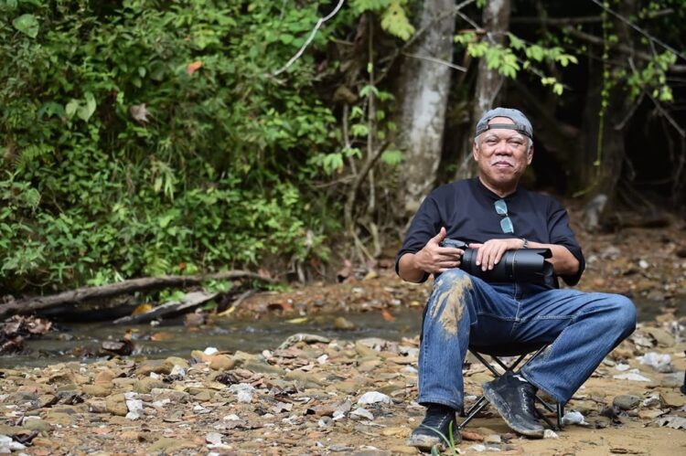 Kepala OIKN Basuki Hadimuljono ikut lomba Bird Race di IKN.