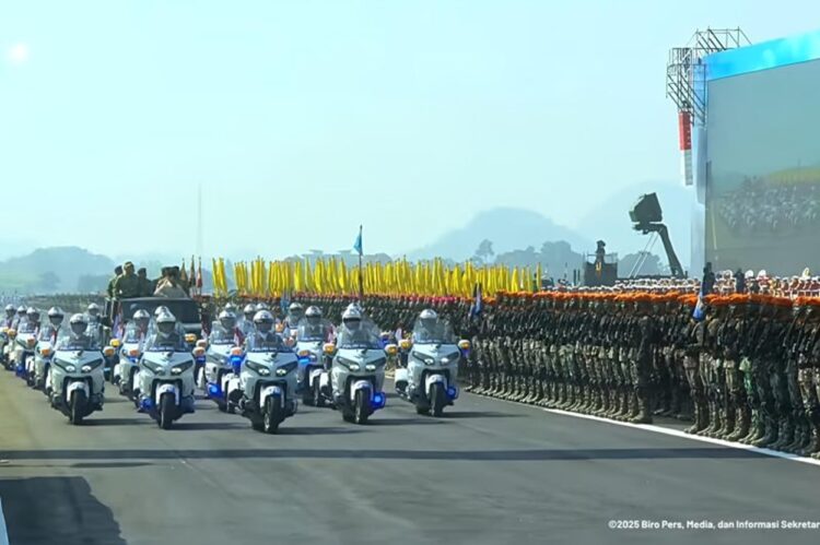 Presiden Prabowo: Tidak Ada Bangsa yang Merdeka Tanpa Tentara Kuat