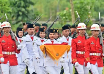 Istana Garuda IKN Jadi Saksi Tuntasnya Tugas Paskibraka Penajam