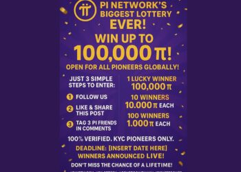 Undian Pi Network 100.000 Pi