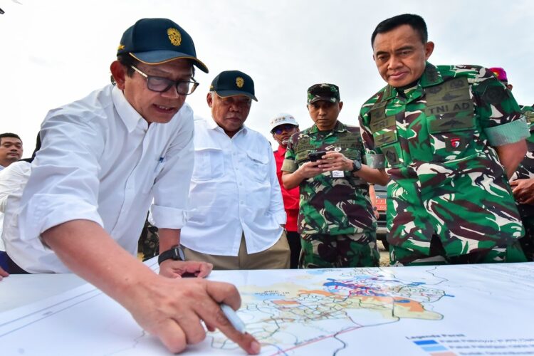 Kemenhan Tinjau Progres Pembangunan Sekolah Taruna Nusantara di IKN