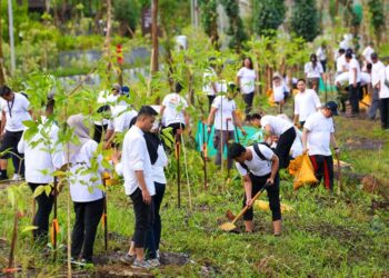 OIKN Tanam 1.000 Pohon Sambut HUT ke-80 Kemerdekaan RI.