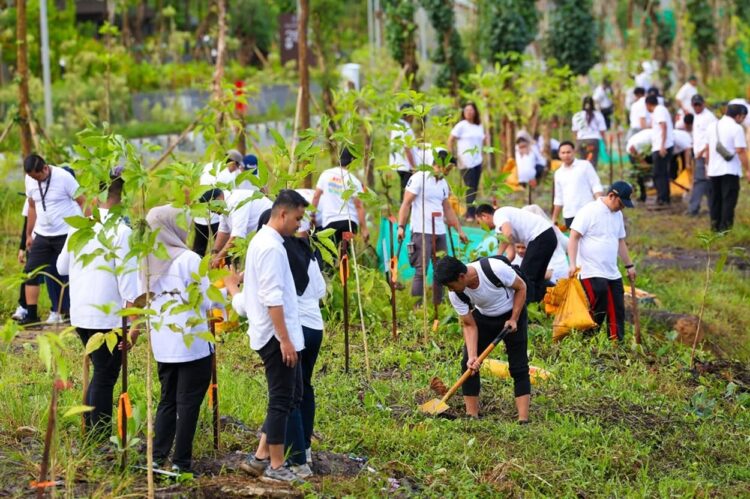 OIKN Tanam 1.000 Pohon Sambut HUT ke-80 Kemerdekaan RI.