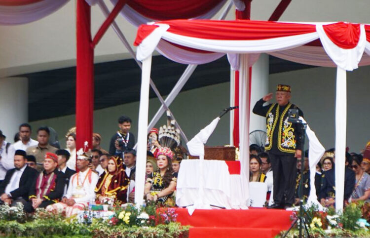 Upacara HUT ke-80 Kemerdekaan RI di IKN.