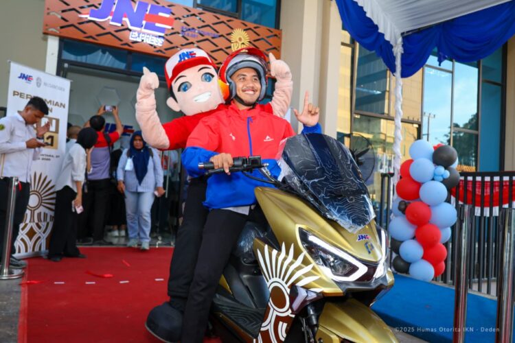JNE Resmi Buka Sales Counter Agen IKN 001 di Kawasan Inti Ibu Kota Nusantara