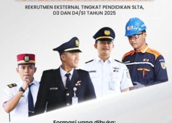 Open Recruitmen Kereta Api