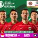 Timnas Indonesia vs Laos