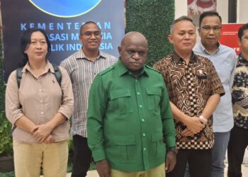 Menteri HAM Natalius Pigai.