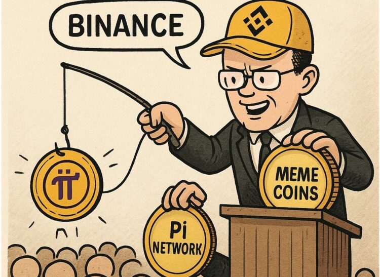 Pi Network listing di Binance