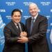 Gianni Infantino Erick Thohir Menpora
