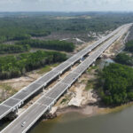 Jalan tol IKN seksi 3A.