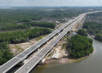 Jalan tol IKN seksi 3A.
