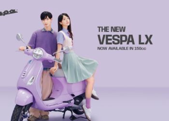 Vespa LX Hadir dengan Warna Baru dan Mesin Lebih Bertenaga