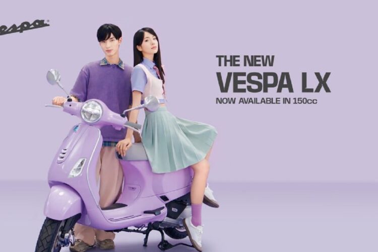 Vespa LX Hadir dengan Warna Baru dan Mesin Lebih Bertenaga
