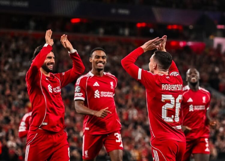 Hasil Liga Champions: Bayern dan PSG Perkasa, Liverpool Menang Dramatis