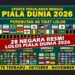 28 Negara Resmi Amankan Tiket di Piala Dunia 2026, Siapa Favorit Juara?