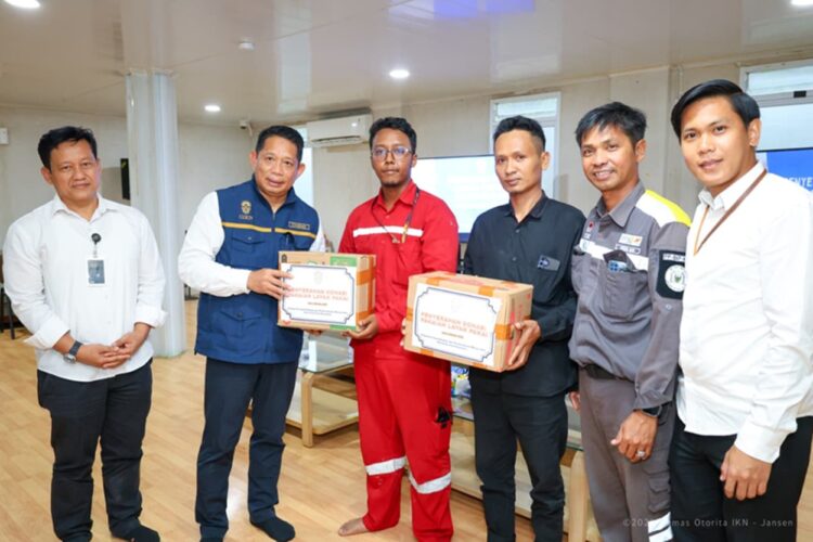 OIKN beri bantuan pada pekerja konstruksi yang terdampak kebakaran di HPK 1 IKN.