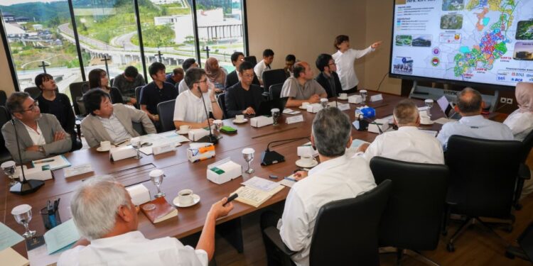 CEO Kanzaki Industry Terpukau, Pak Bas Ajak Investor JETRO Saga Tanam Modal di IKN, Fokus Utama Clean and Green Industry