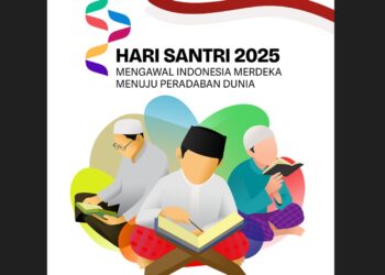 Caption & Twibbon Hari Santri 2025