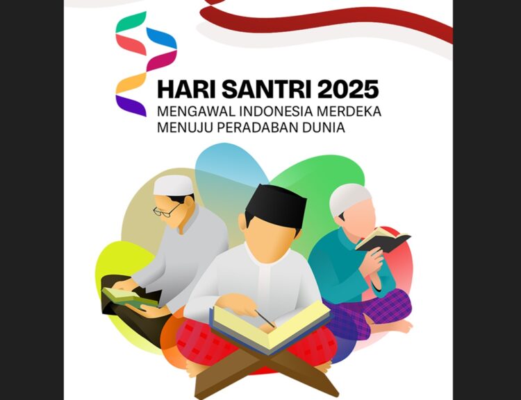 Caption & Twibbon Hari Santri 2025