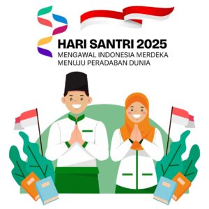 Caption & Twibbon Hari Santri 2025, Estetik, Keren, Gampang Dipasang