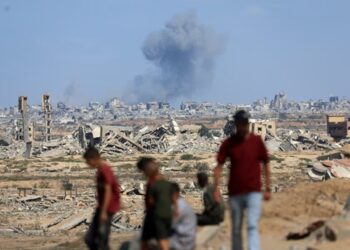 Dampak agresi militer Israel di Gaza.