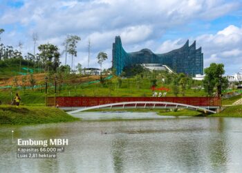 Embung MBH di KIPP IKN.