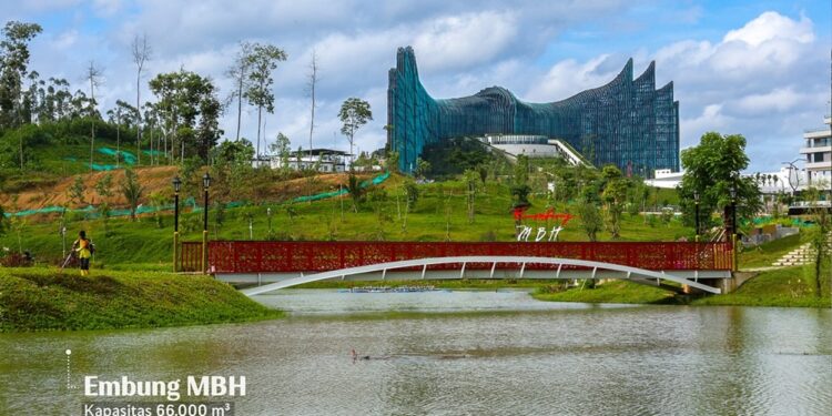 Embung MBH di KIPP IKN.