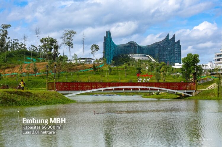 Embung MBH di KIPP IKN.