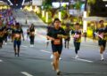 Qubika Gelar Nusantara Glow Run 7K 2025, Lari Ditemani Suasana Malam IKN