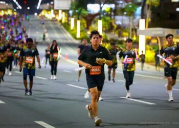 Qubika Gelar Nusantara Glow Run 7K 2025, Lari Ditemani Suasana Malam IKN