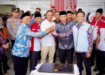 Menteri Koperasi Ferry Juliantono resmikan Kopdes Metuk Boyolali.