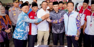 Menteri Koperasi Ferry Juliantono resmikan Kopdes Metuk Boyolali.