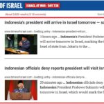MEDIA ISRAEL HOAKS, Presiden Prabowo Dikabarkan Berkunjung ke Israel