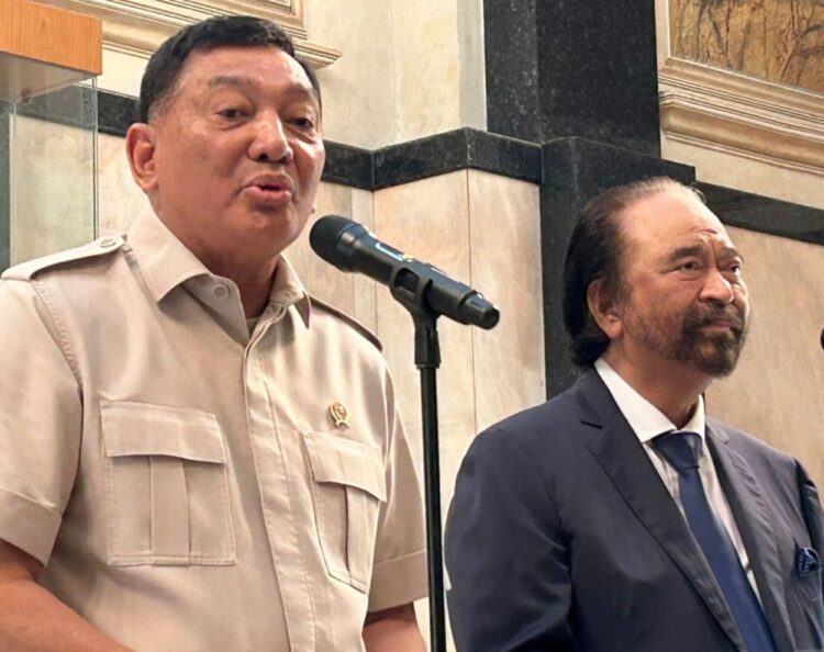 Surya Paloh Menhan Sjafrie