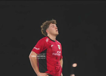 Striker Timnas Senior Ole Romeny.