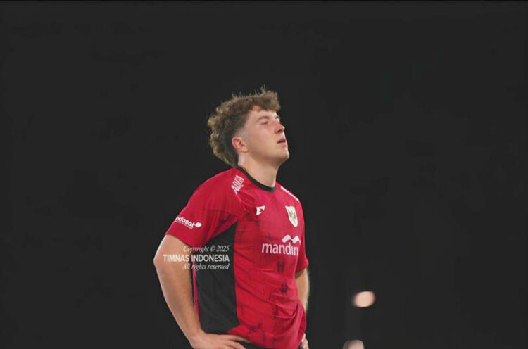 Striker Timnas Senior Ole Romeny.