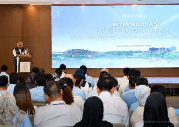 Upaya Bentuk ASN Berintegritas, OIKN dan Badan Kepegawaian Negara Perkuat Etika Aparatur