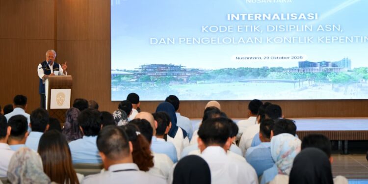 Upaya Bentuk ASN Berintegritas, OIKN dan Badan Kepegawaian Negara Perkuat Etika Aparatur