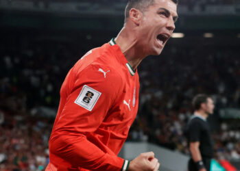 Cristiano Ronaldo pecahkan rekor gol terbanyak