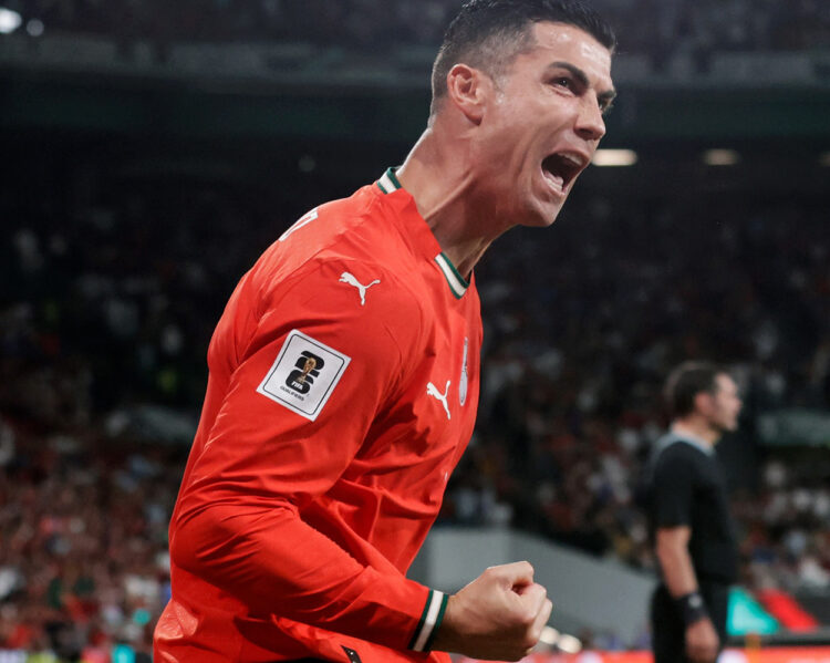 Cristiano Ronaldo pecahkan rekor gol terbanyak