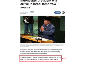 Salam ’Shalom’ Prabowo Bikin Media & Netizen Israel Geer Tingkat Dewa