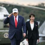 Sanae Takaichi bersama Donald Trump